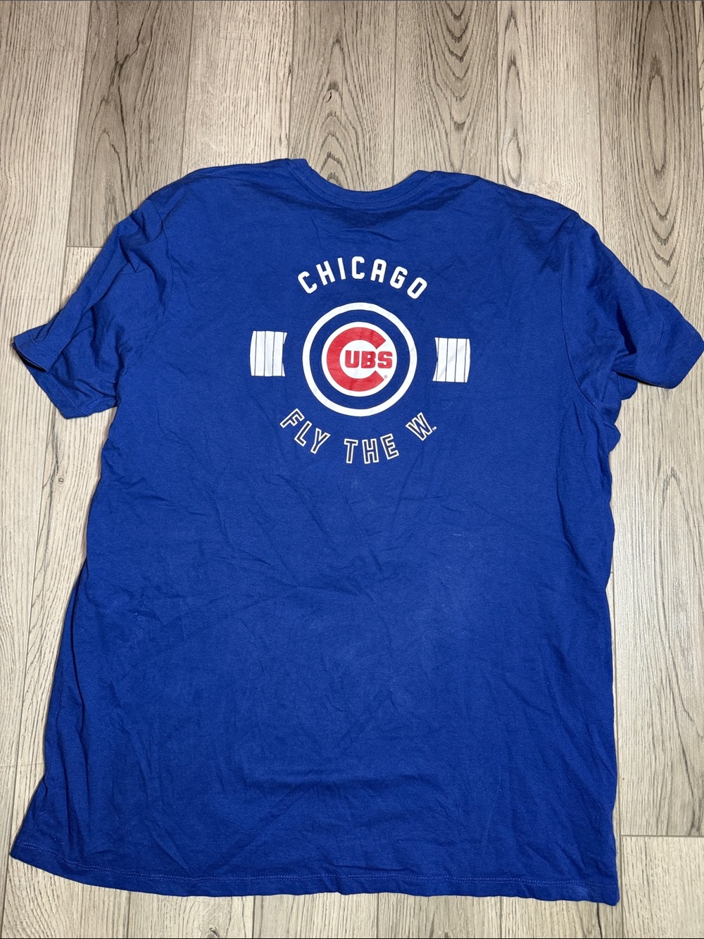 47 Brand Chicago Cubs Baseball Tee XXL Blue - Picture 5 of 8